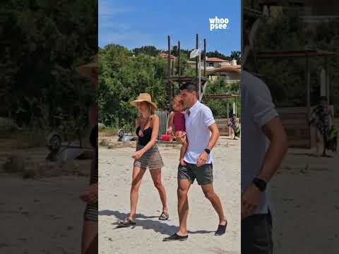 Le vacanze italiane di #Morata e #AliceCampello con i figli, dopo la vittoria degli Europei